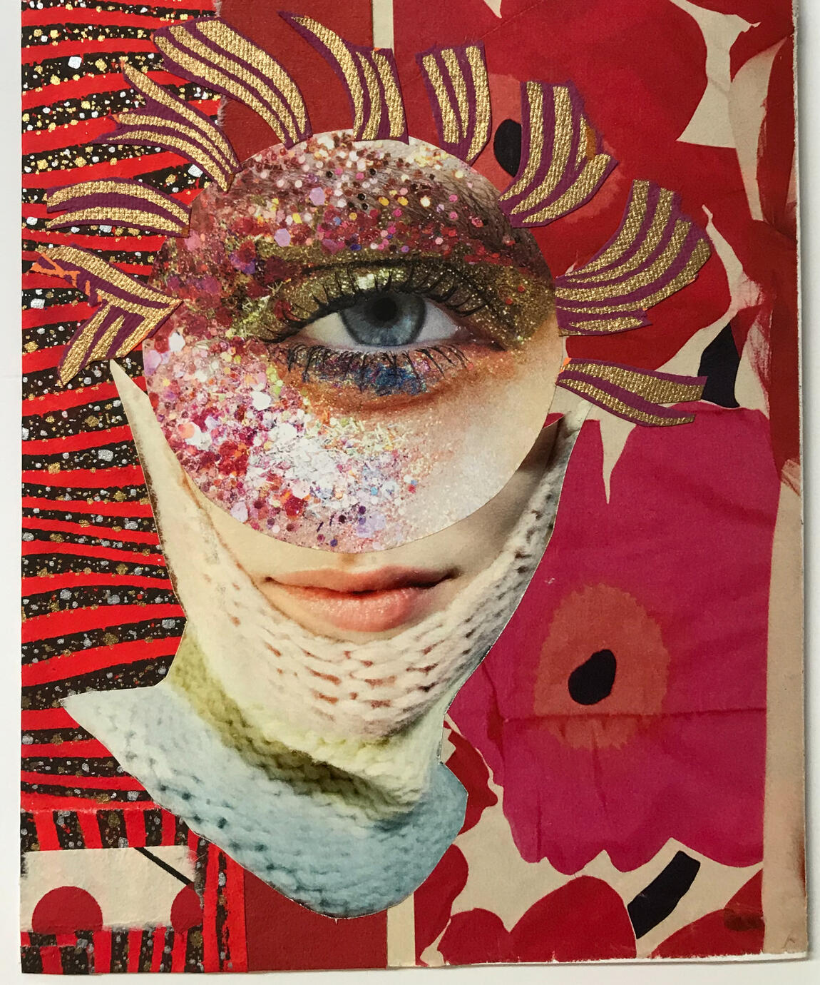 Big Eye, collage by Donna Durbin